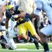 Michigan wide receiver Roy Roundtree runs the ball during overtime at Michigan Stadium on Saturday. Melanie Maxwell I AnnArbor.com